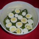 Budinca cu bacon si fasole verde