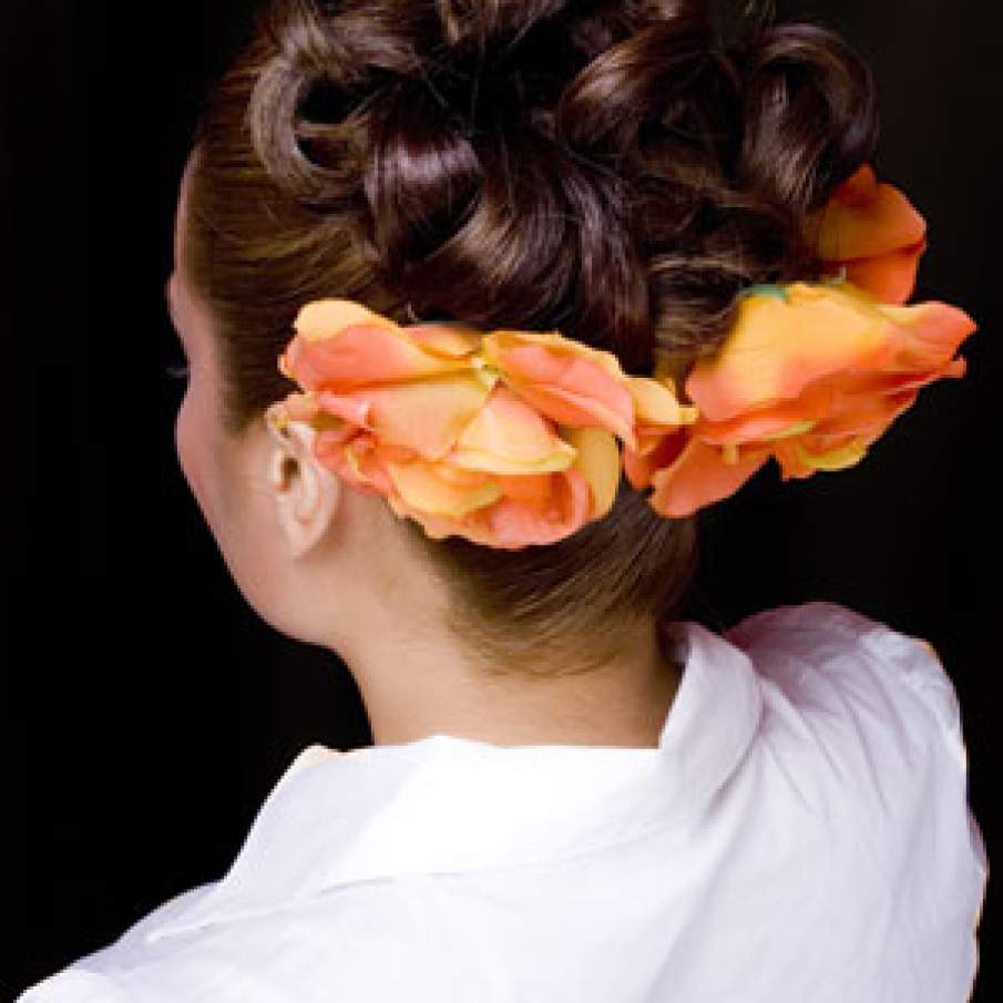 Coc realizat din bucle intinse