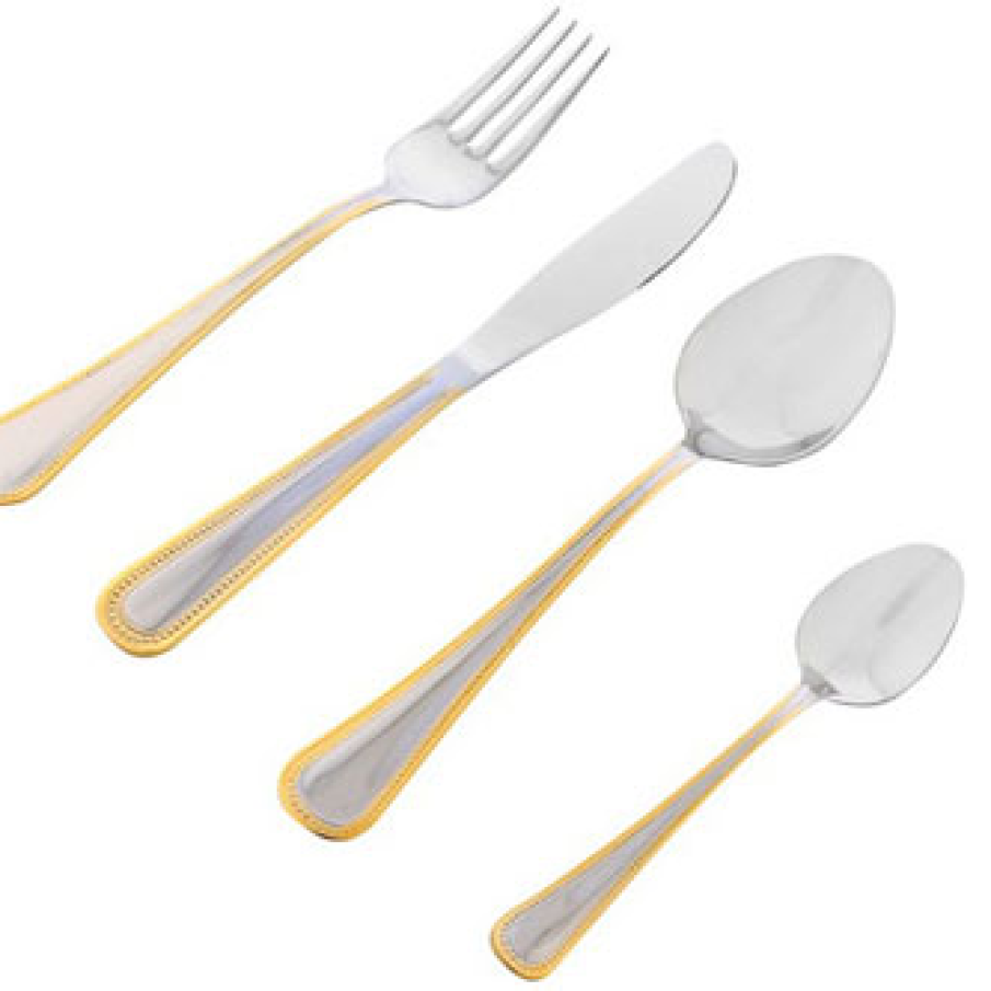 Set tacamuri Perlado Gold