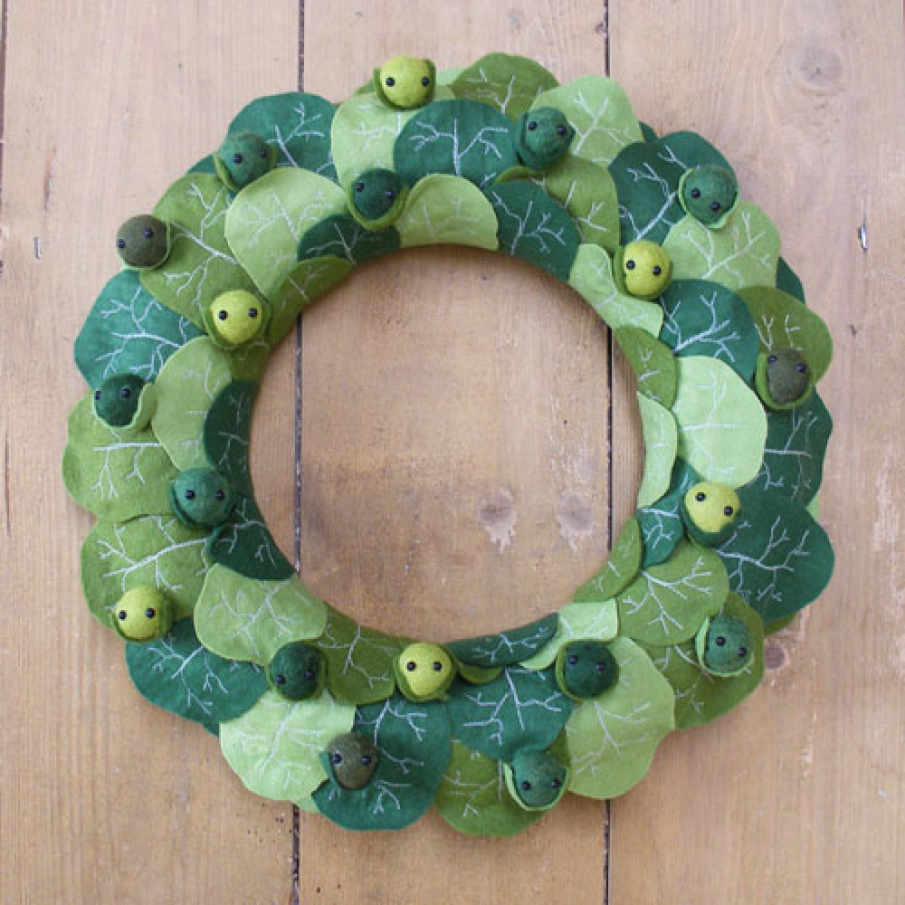 Ghirlanda din materiale textile