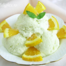 Inghetata cu ghimbir si portocala