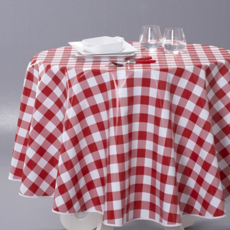 Fata de masa din PVC cu imprimeu