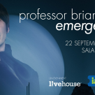Fizicianul care a doborât recorduri mondiale în turneele anterioare revine în România: Brian Cox aduce „Emergence” la Sala Palat