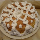 Tort cu crema de zahar ars