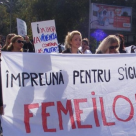 'Împreună pentru siguranța femeilor' - a 4-a ediție a marșului de condamnare a violenței împotriva femeilor, la București