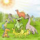 Aventuri din lumea dinozaurilor, o minunata carte pentru copii