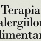 Terapia alergiilor alimentare