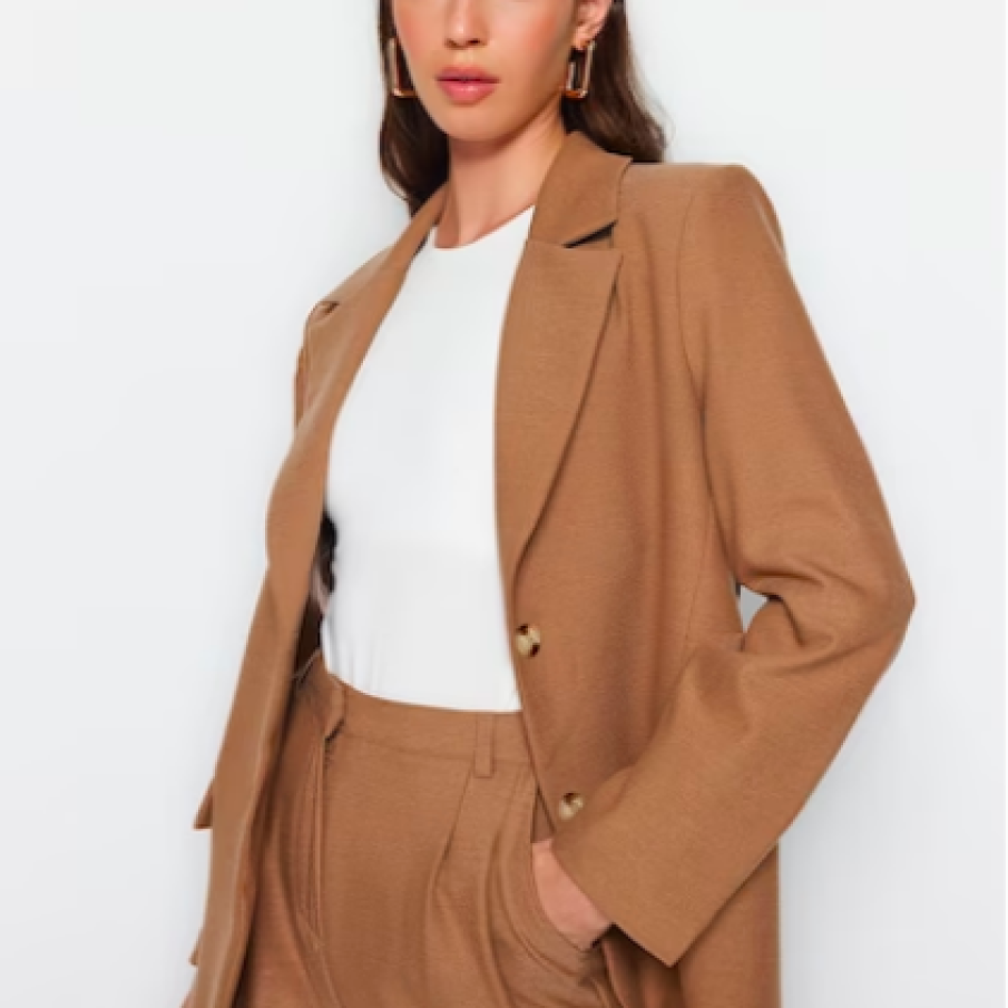 Trendyol Sacou cu buzunare cu clapă