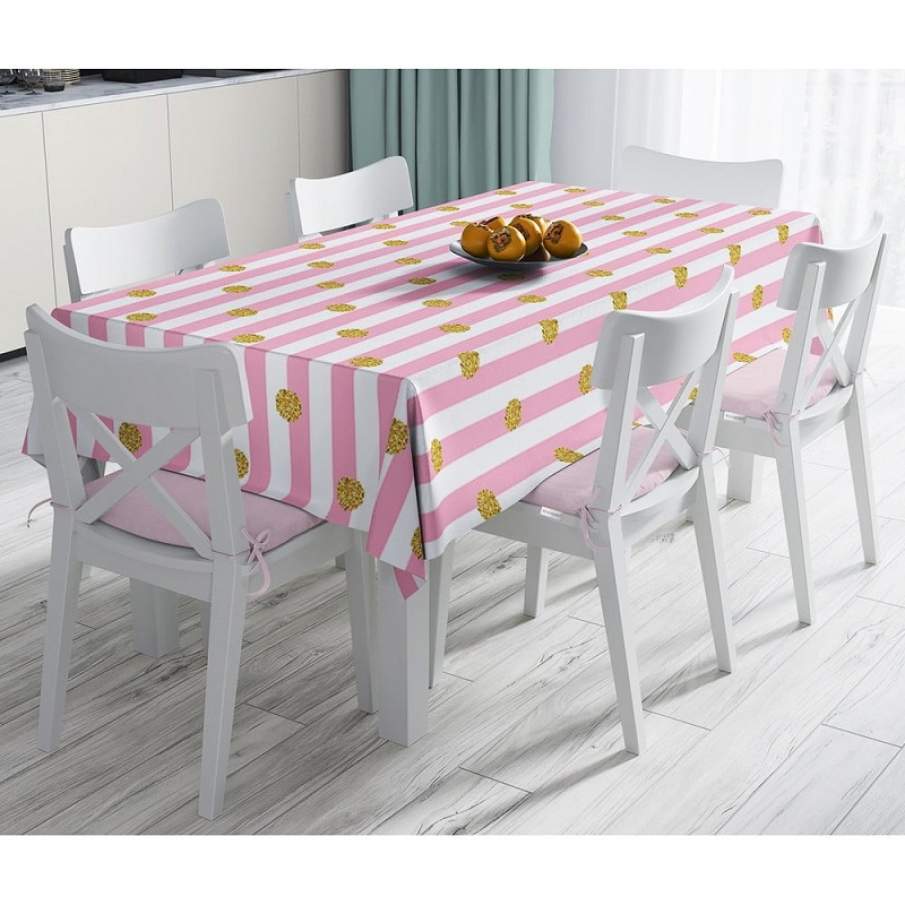 Față de masă Minimalist Cushion Covers cu 30% bumbac. Are un design modern și aduce primăvara în livingul sau bucătăria ta. 