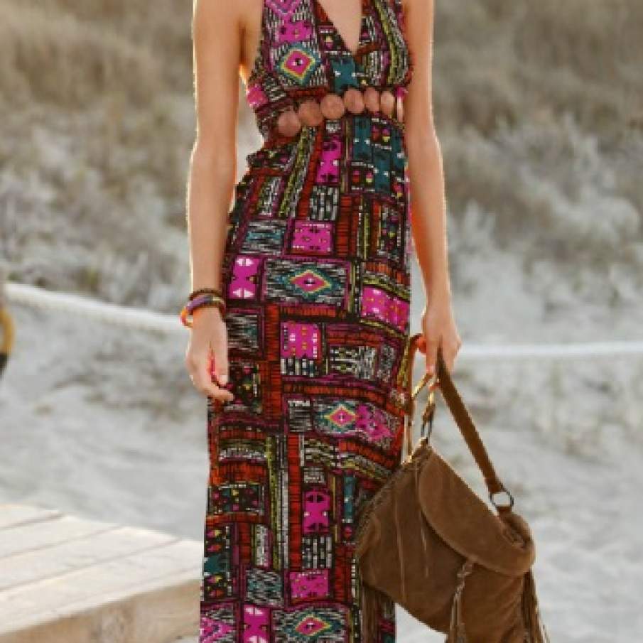 Rochie decupata la spate 