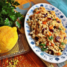 Salata de cuscus cu merisoare 