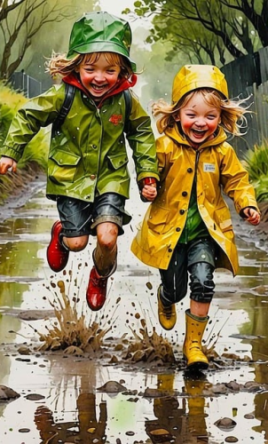 5 jocuri de jucat cu copiii în zilele ploioase