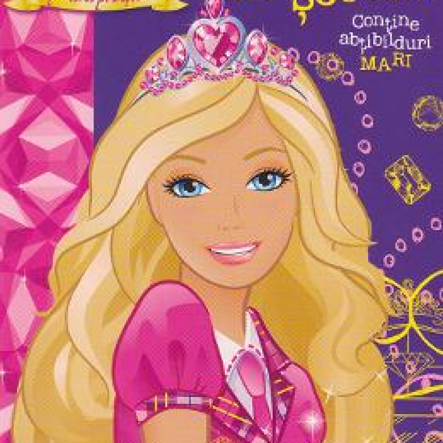 Barbie - Peripetii la scoala - Carte de colorat