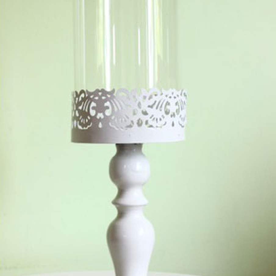 Suport lumanari Style White