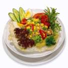 Salata de orez, ton si banane