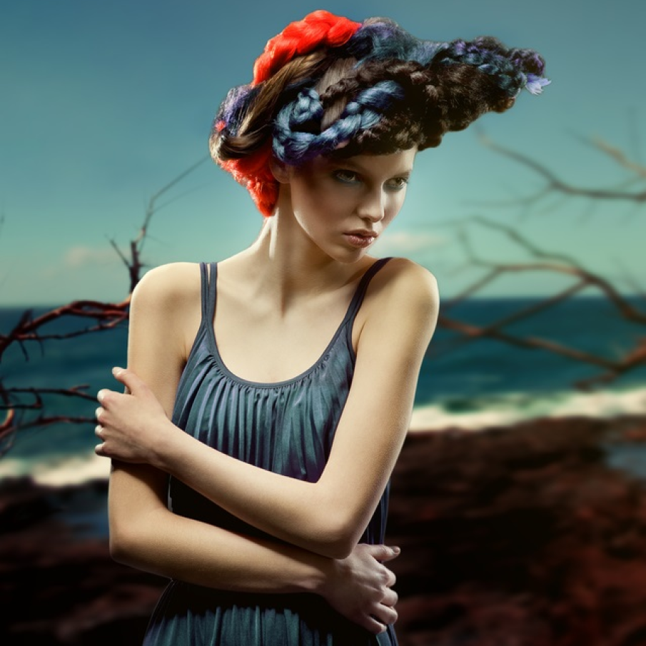 Impletituri colorate si futuriste 