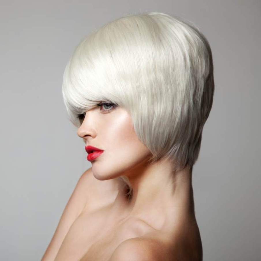 Tunsoare semibob, semi in trepte