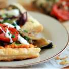 Tarta cu humus si legume