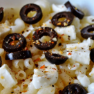 Paste cu mozzarella si masline