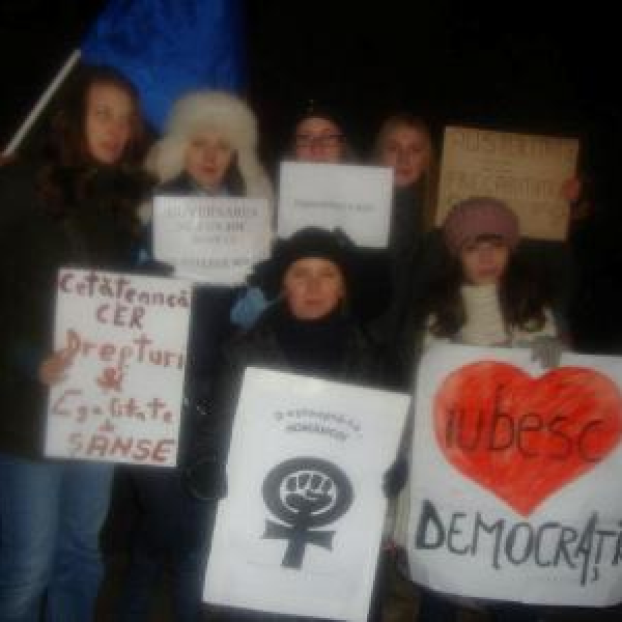 Laura Candidatu:  Am vrut sa se auda revendicarile femeilor