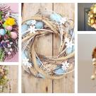 Creează o atmosferă de bucurie și sărbătoare în casa ta în aceste zile: Cele mai frumoase coronițe de Paște, pot schimba radical aspectul locuinței tale! 