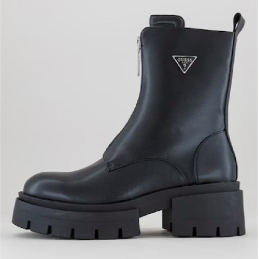 Guess Ghete cu aspect masiv și fermoar Leila