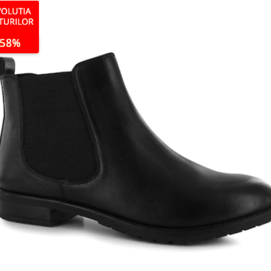 Botine din piele naturală Kangol Cath