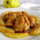 Pui cu gutui la cuptor