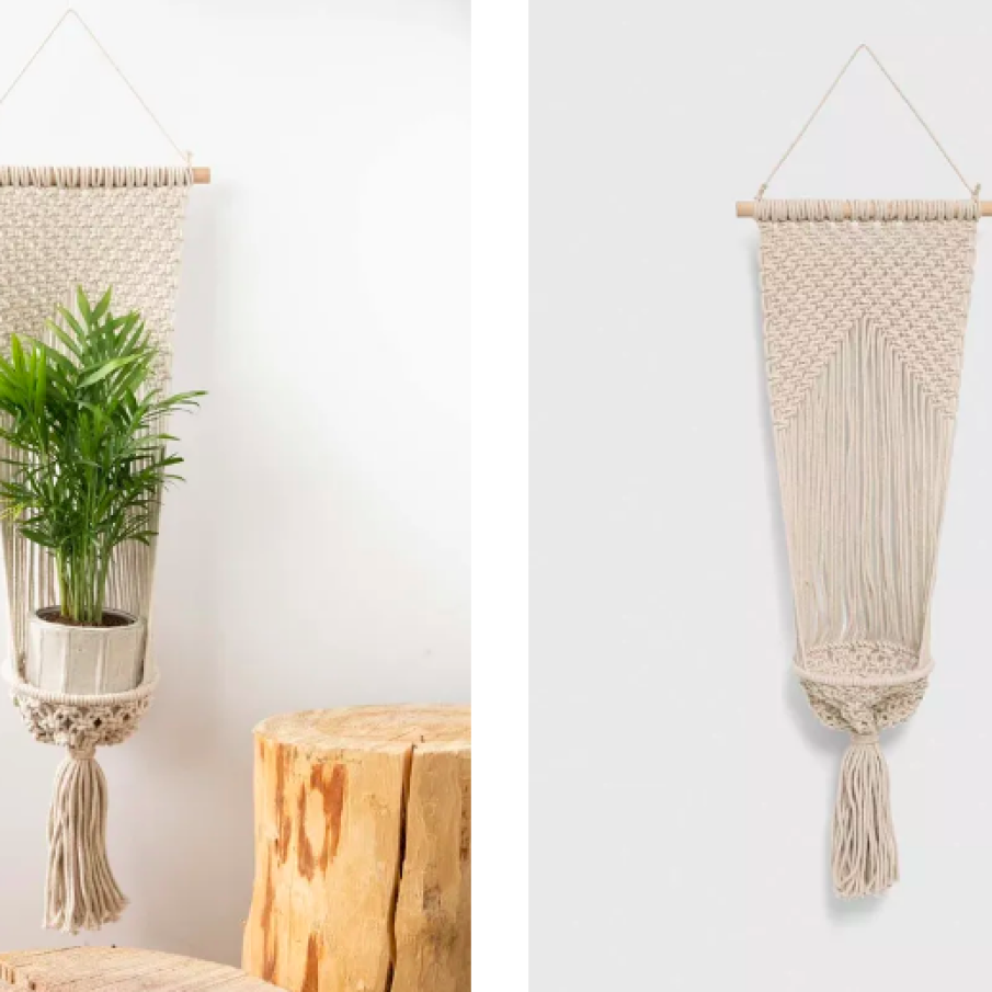 Medicine ghiveci plante macrame