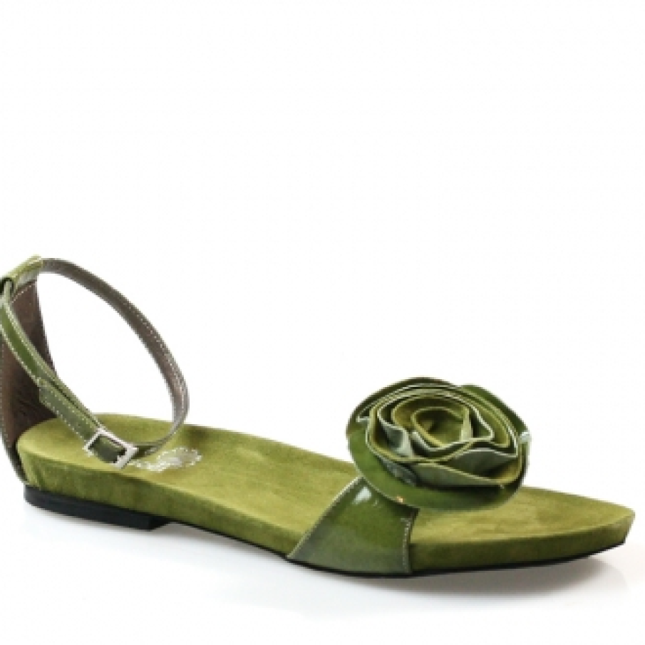 Sandale verzi de vara