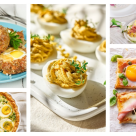 15 Aperitive speciale pe bază de ouă, cu aspect festiv, pentru meniul de Paște 