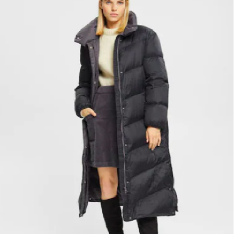 Esprit Geacă cu vatelină și slituri laterale