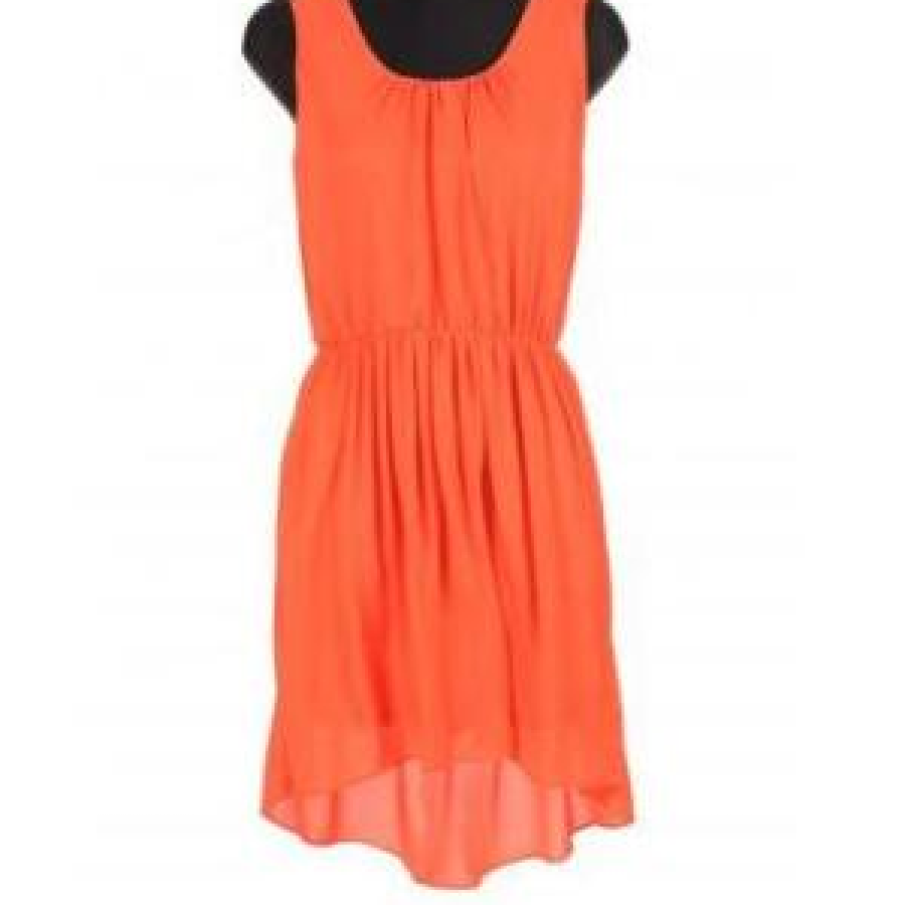 Rochie tangerine tango asimetrica