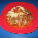 Ficatei de curcan cu rosii