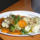 Legume cu sos de ulei de masline 