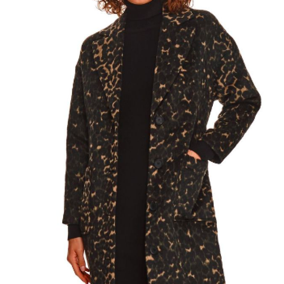Palton animal print gros