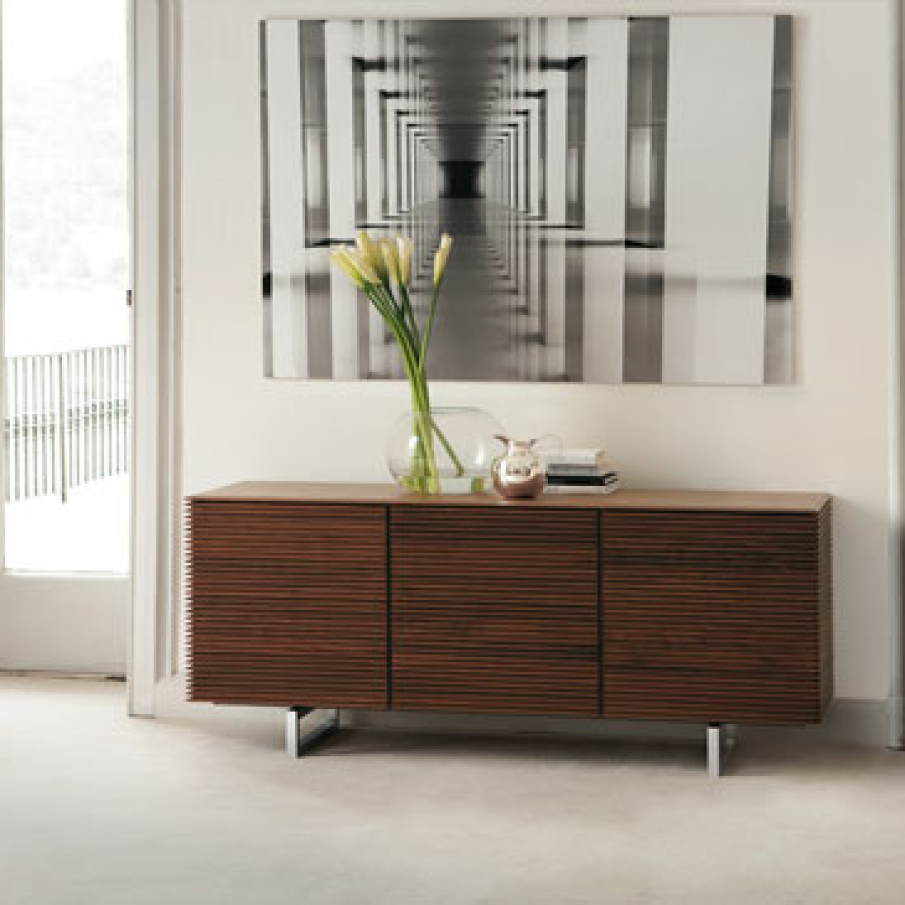 Comoda din lemn de nuc Riga