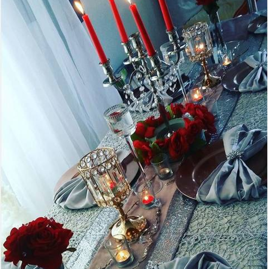 Masa de Ziua Indragostitilor de inspiratie araba