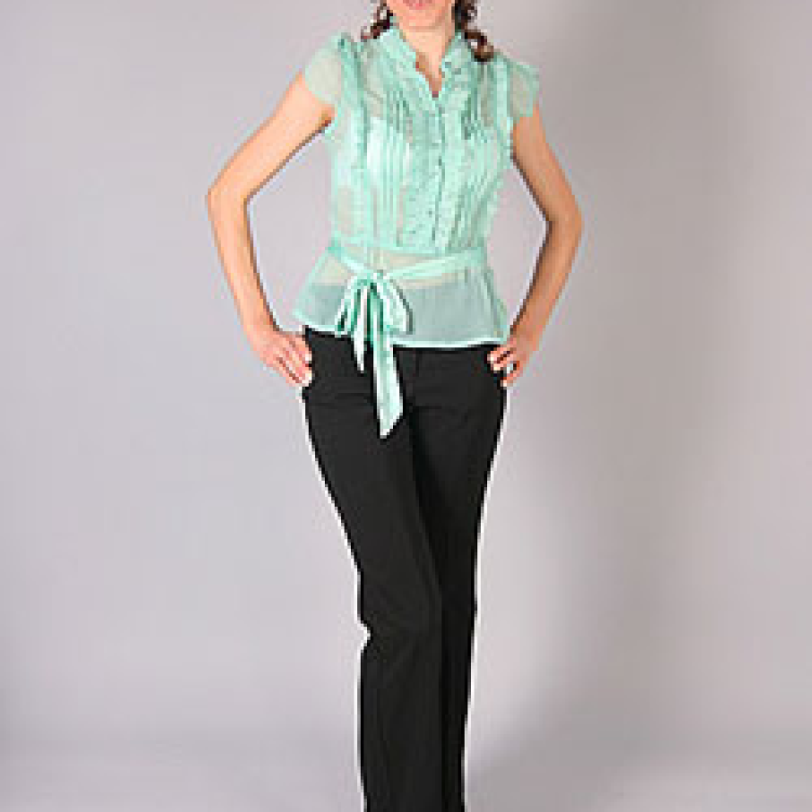 Bluza cu volanase