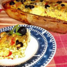 Legume gratinate cu branza Brie