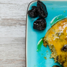 Desert de iarna: Budinca de orez cu prune uscate 