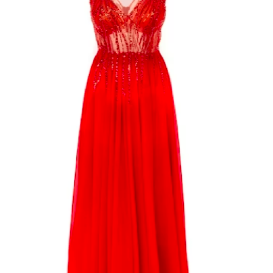 Acob à porter Rochie cu croială A și aplicații cu paiete