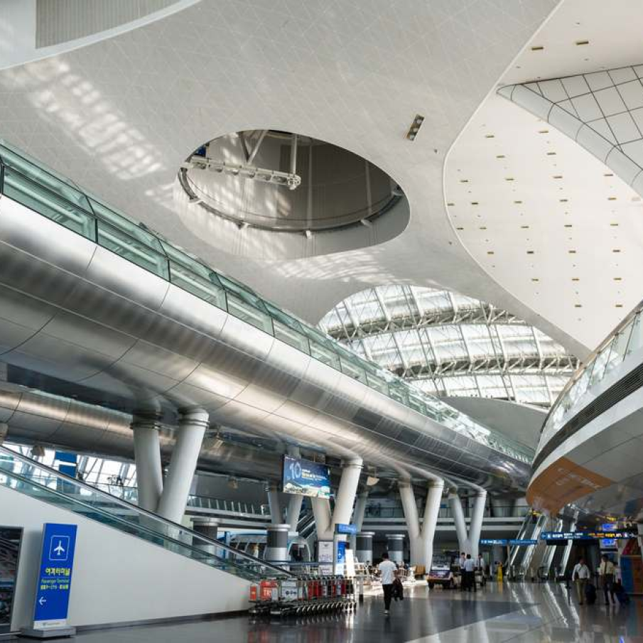 Aeroportul Incheon, Coreea de Sud 