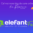 elefantFest în cifre: 93 de lansări de carte, dintre care 35 cu autori români, 58 cu autori străini și un milion de vizitatori l