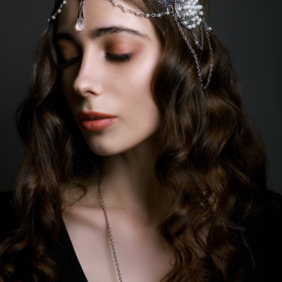 Bijuterii de păr în stil vintage oriental 