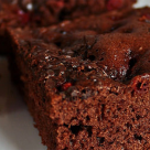 Desertul de duminica: Negresa cu ciocolata si merisoare